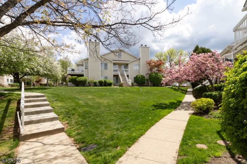 90 Mayfield Road, Unit 90 Bedminster, NJ 07921 - Photo 33 of 38 a front view of a house with a yard and potted plants
