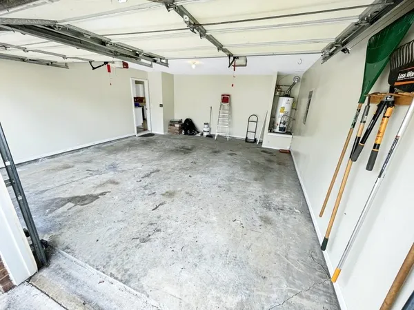 a backyard of a house