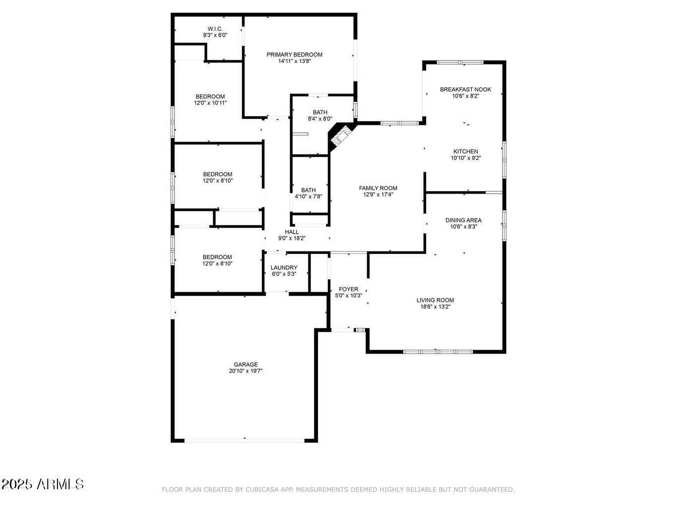 2101 East Redfield Road Phoenix, AZ 85022 - Photo 43 of 43 Floor Plan