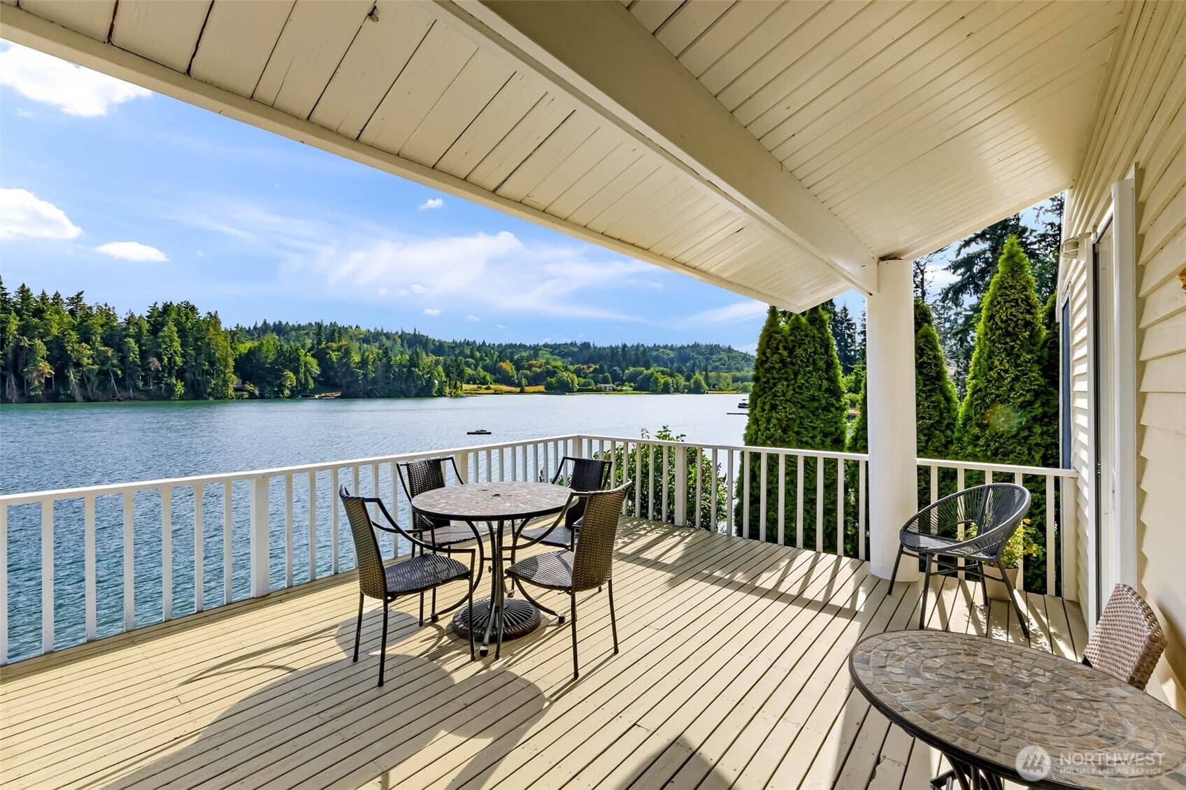15485 Northeast Peterson Road Keyport, WA 98345 - Photo 7 of 39 a view of a chairs on the roof deck