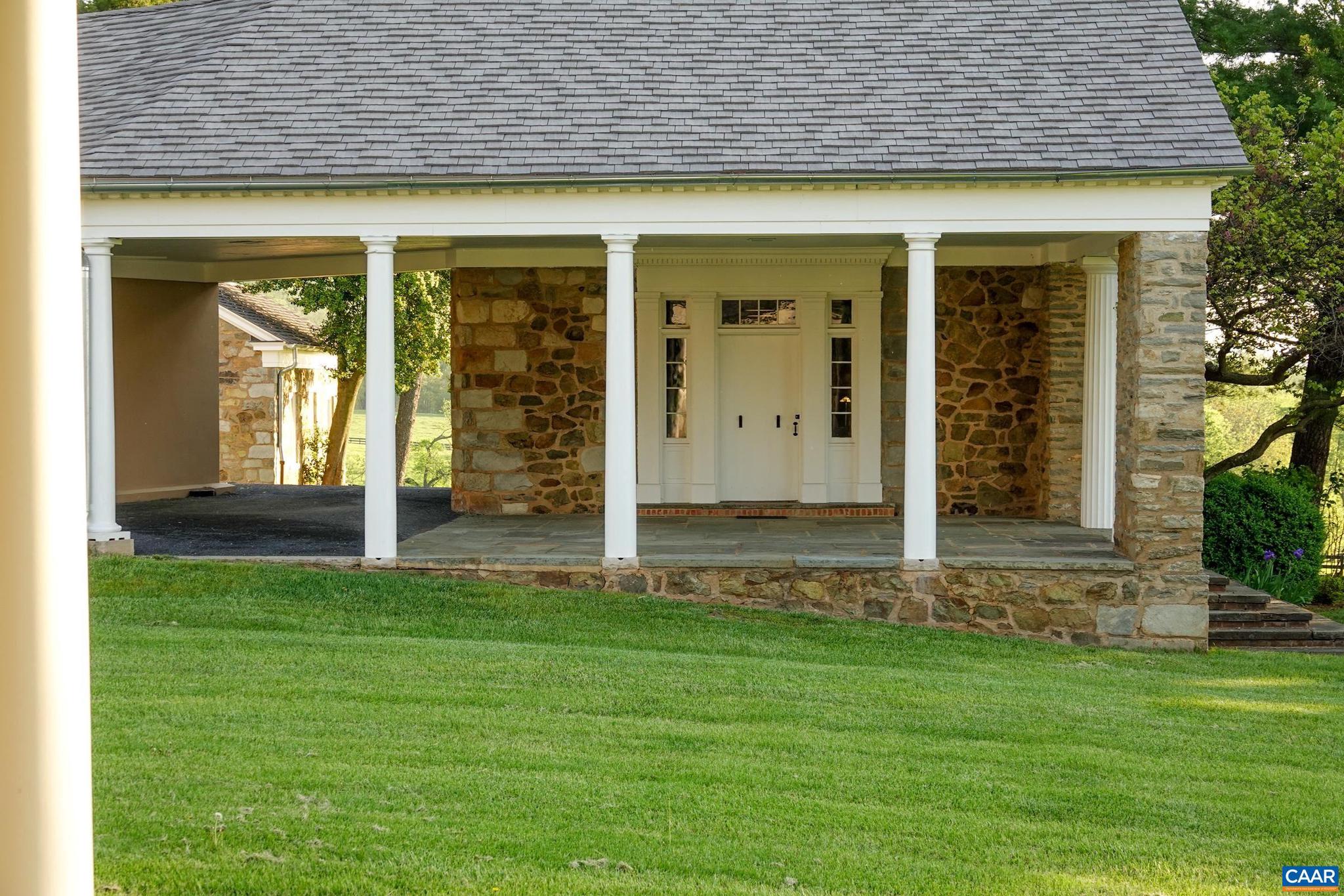 21515 Trappe Road Upperville, VA 20184 - Photo 39 of 75 front view of a house with a yard
