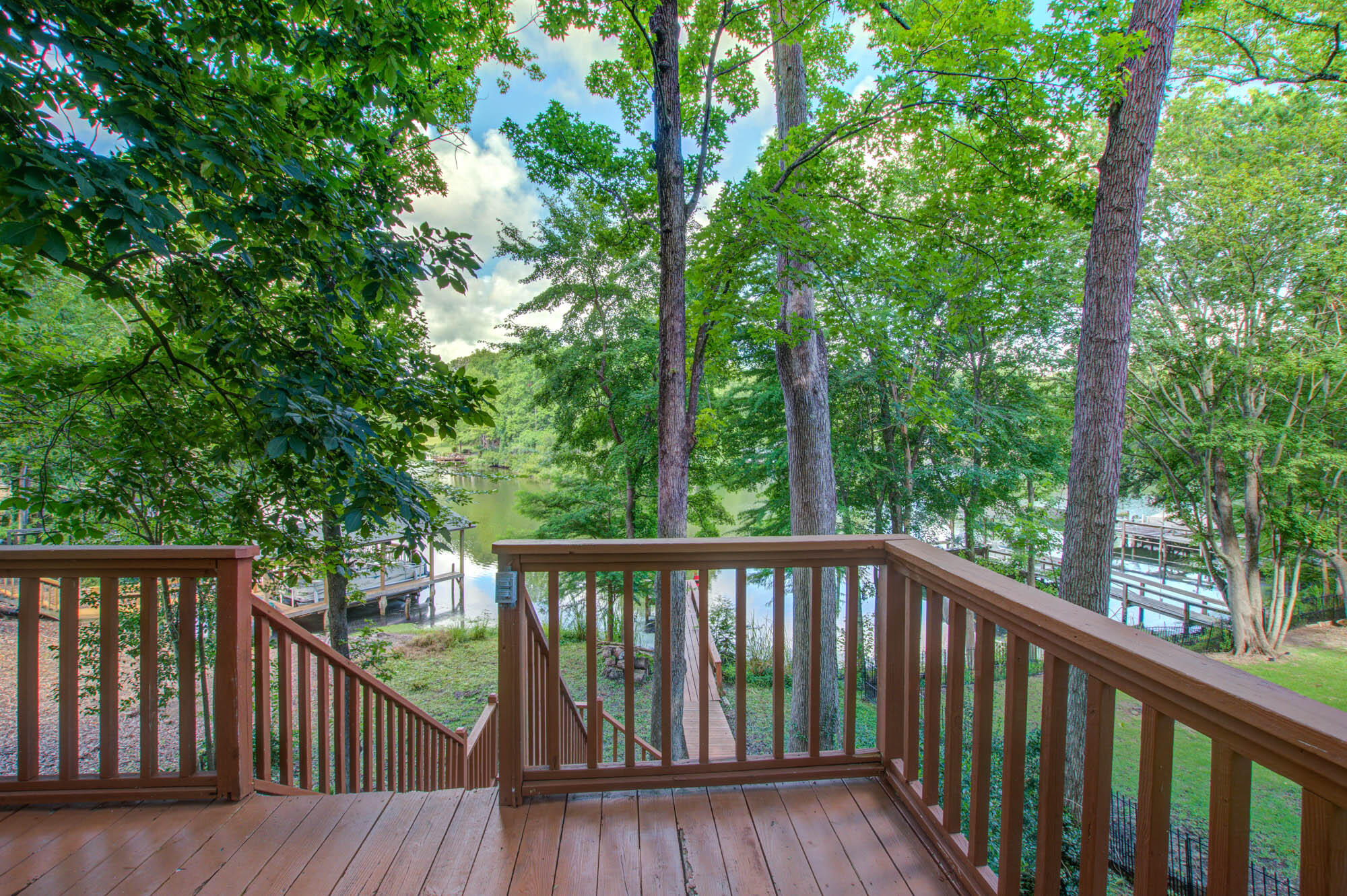 1025 Chapel Branch Road Santee, SC 29142 - Photo 30 of 50 Main Level Deck View