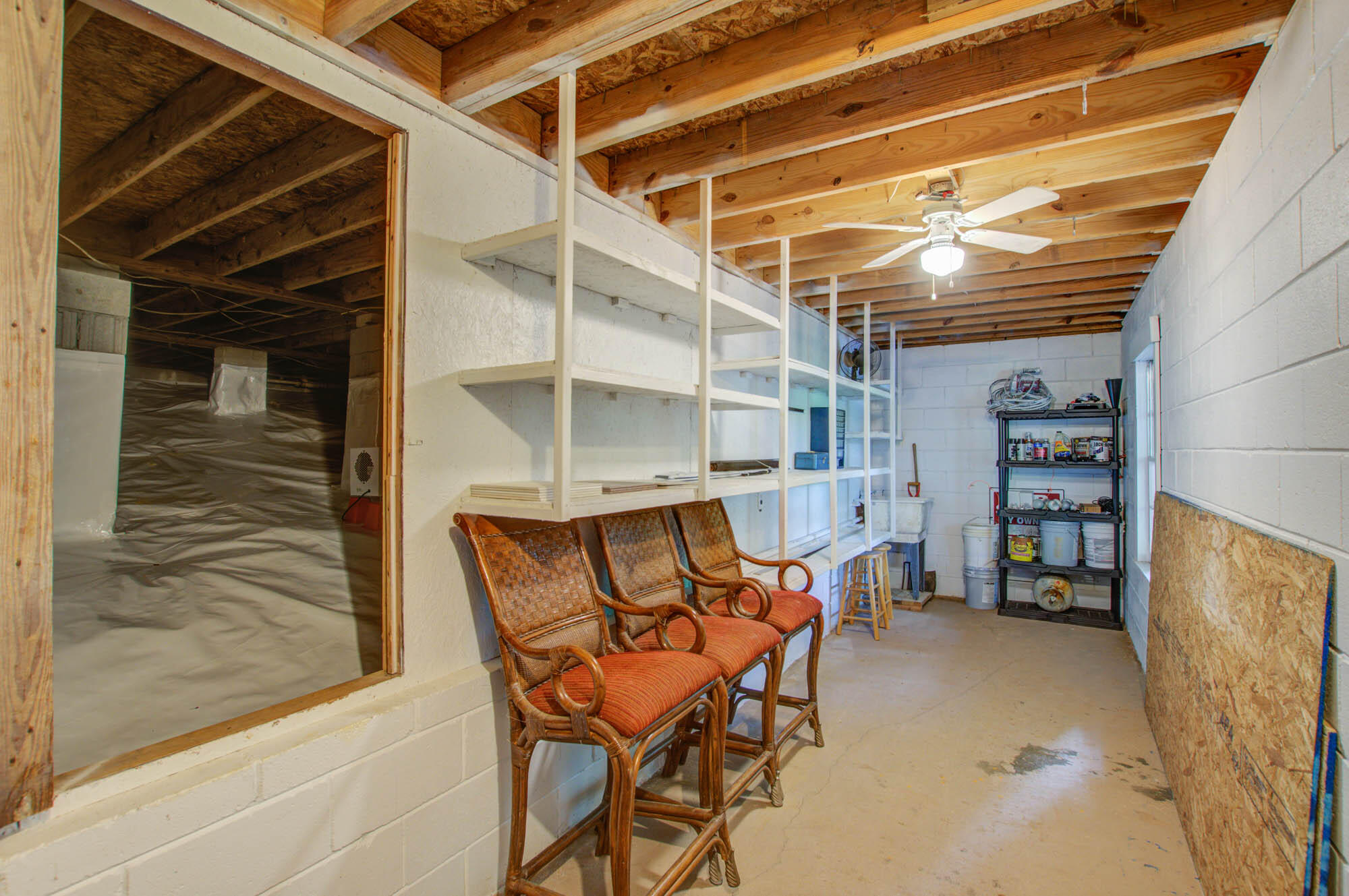 1025 Chapel Branch Road Santee, SC 29142 - Photo 40 of 50 Storage/Workshop Area off Lower Deck
