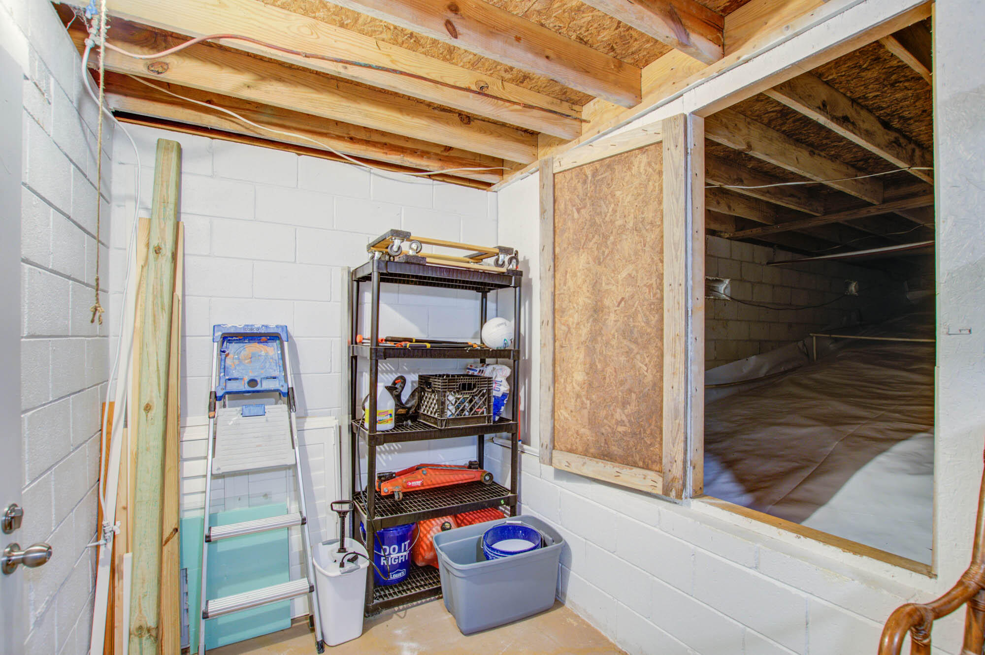 1025 Chapel Branch Road Santee, SC 29142 - Photo 41 of 50 Storage/Workshop Area off Lower Deck