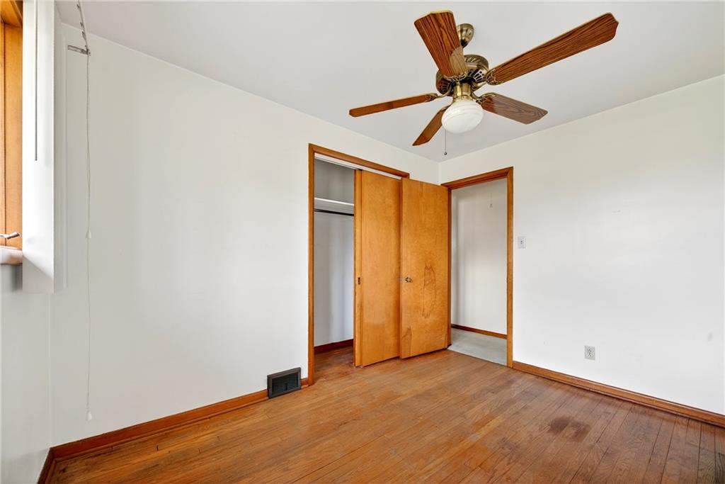 105 Clearview Drive Baden, PA 15005 - Photo 23 of 43 a view of room with window and ceiling fan