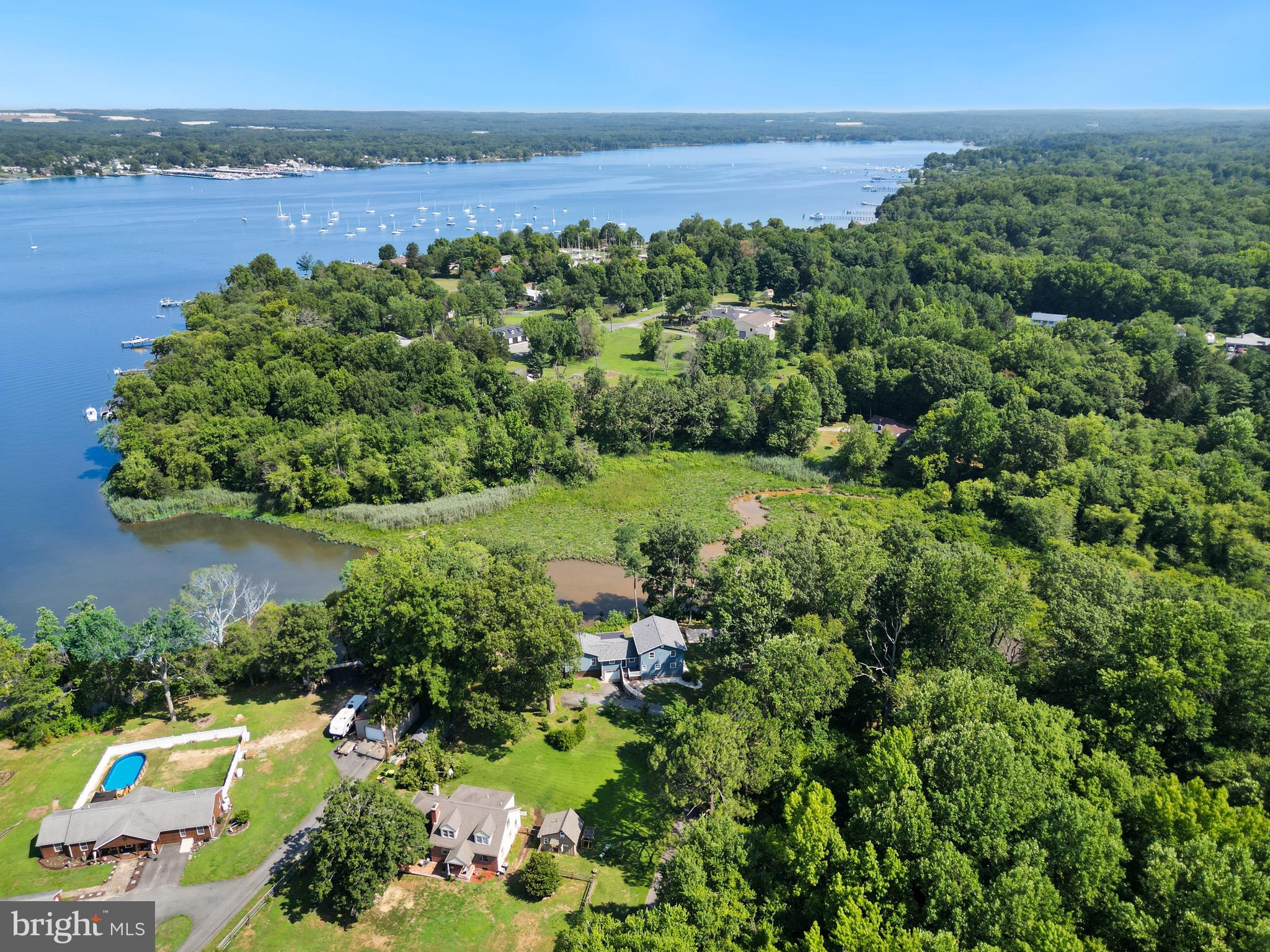 199 Hance Point Road North East, MD 21901 - Photo 35 of 38 Aerial view towards North East River