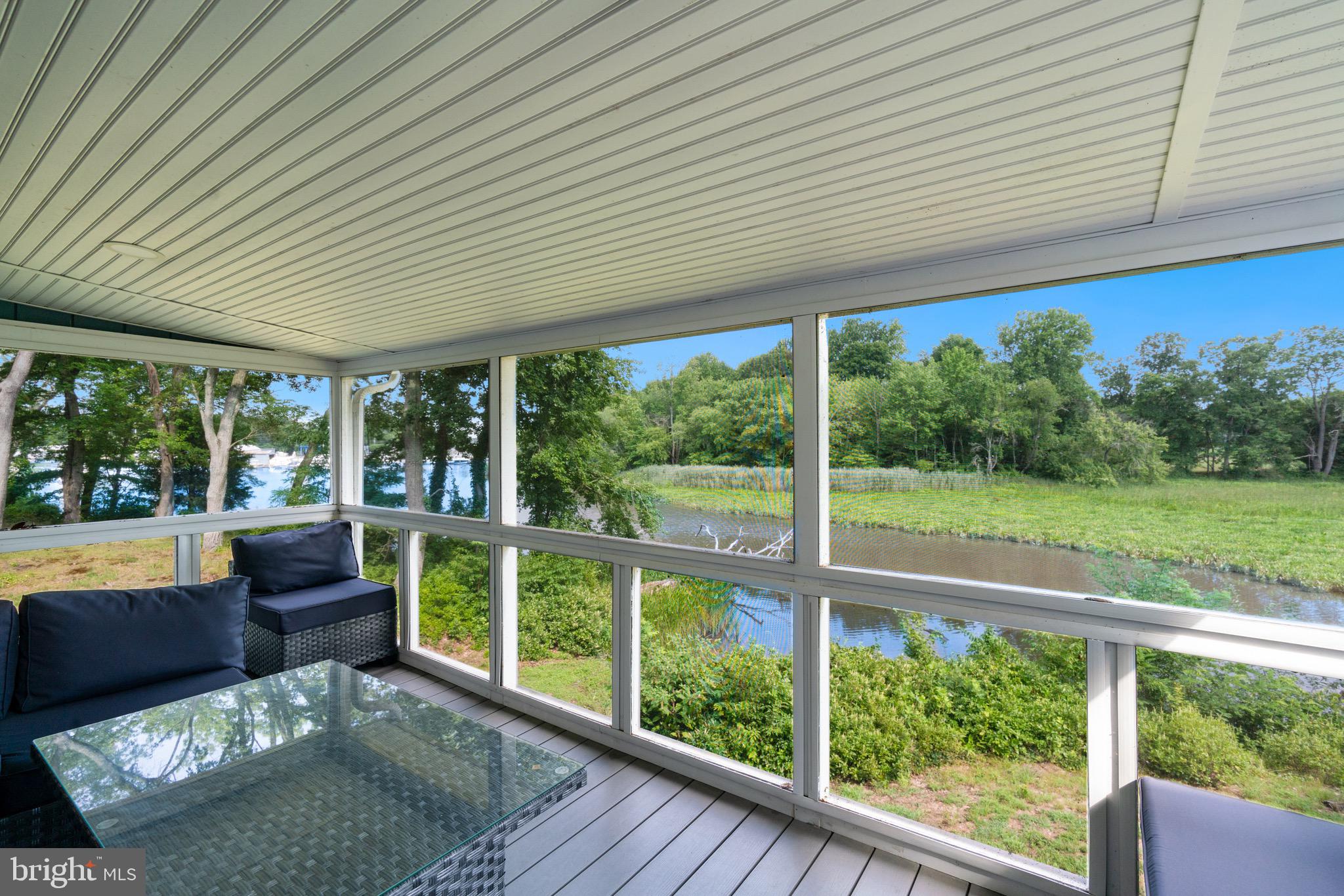 199 Hance Point Road North East, MD 21901 - Photo 8 of 38 Screened in porch with views of the creek
