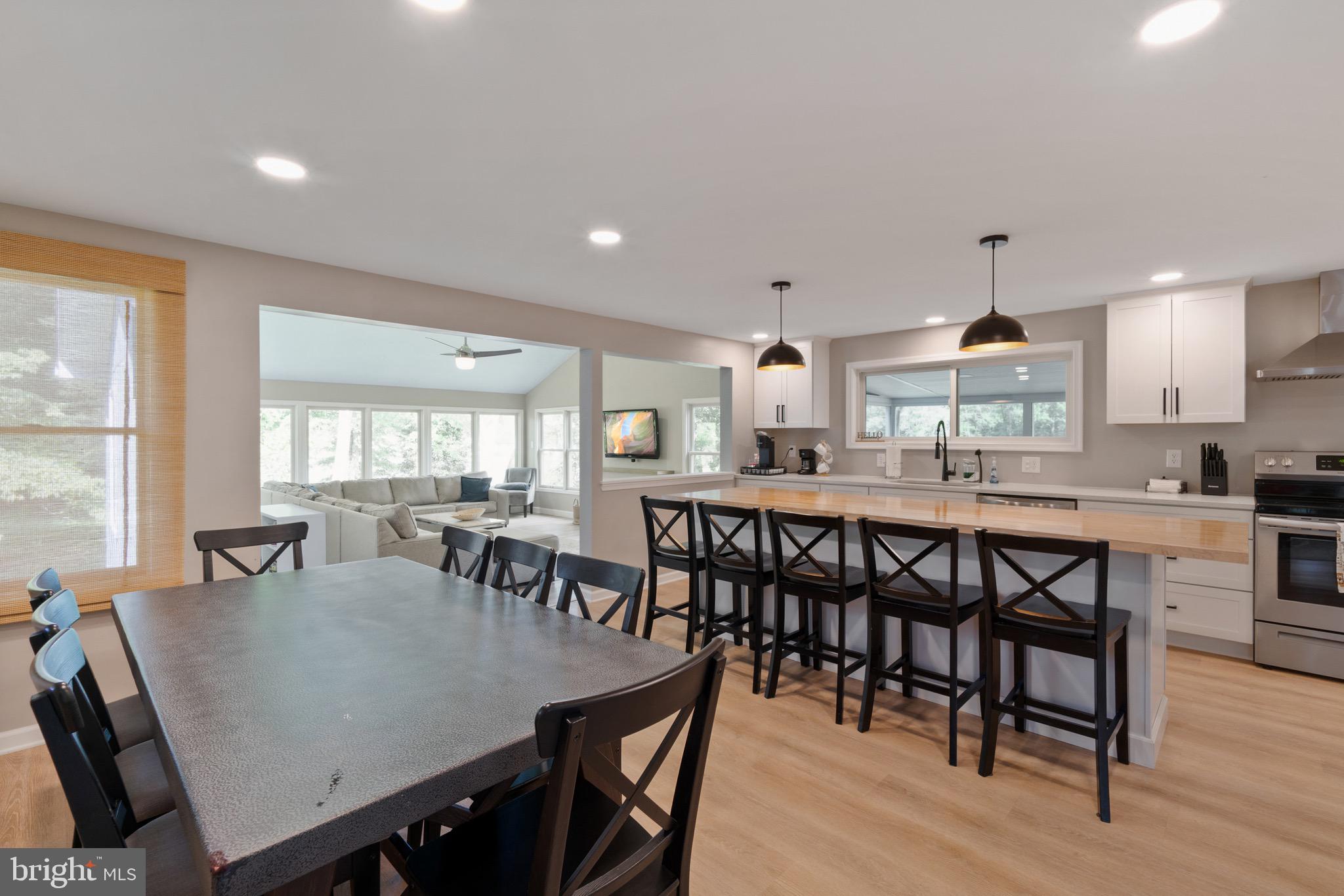 199 Hance Point Road North East, MD 21901 - Photo 10 of 38 Dining area and island seating
