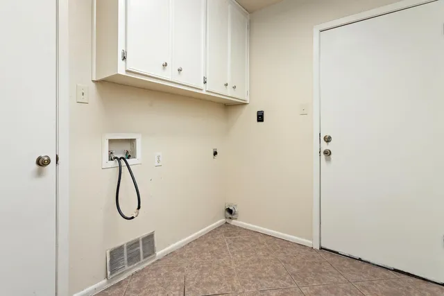 a view of room with white walls