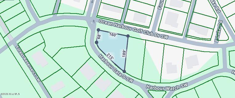 1254 Harbour Gate S Southwest Calabash, NC 28467 - Photo 4 of 5 Plat Map Lot 31