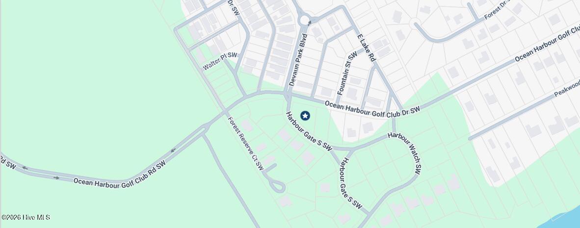 1254 Harbour Gate S Southwest Calabash, NC 28467 - Photo 5 of 5 Plat Map Lot 31