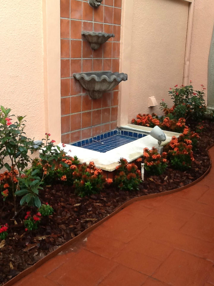 6489 Via Benita Boca Raton, FL 33433 - Photo 5 of 27 Water feature entrance