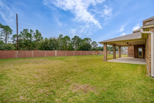 a view of outdoor space and yard