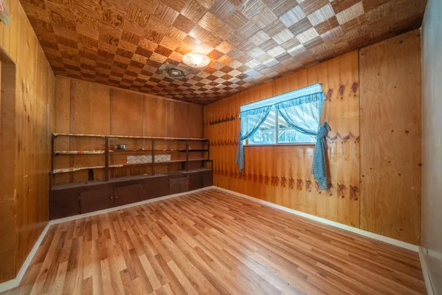 a view of a small space