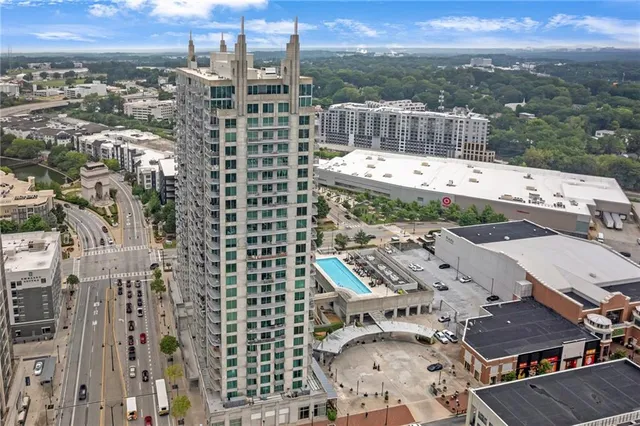 a view of a gym with wooden floor