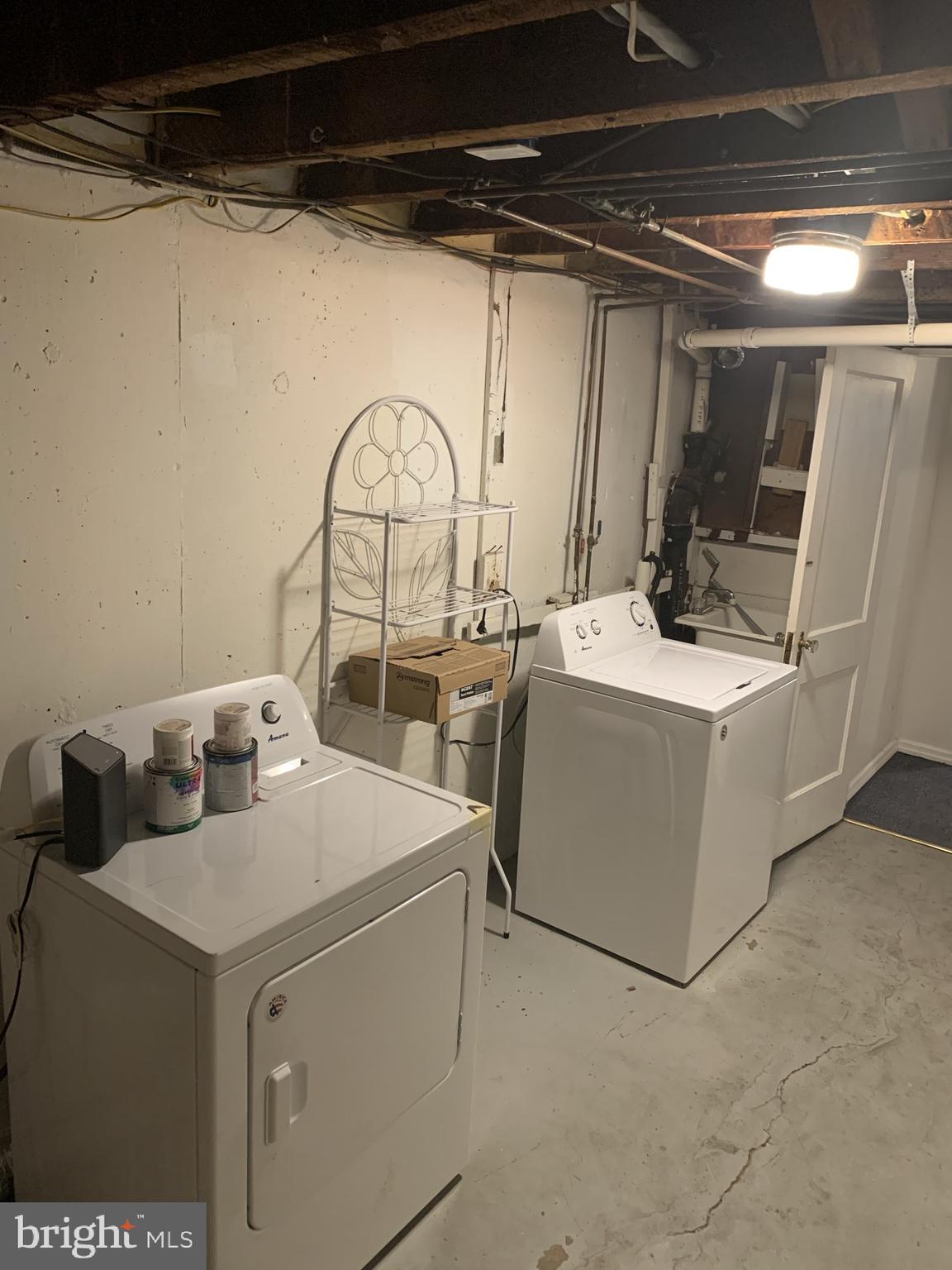 229 Wingate Road Upper Darby, PA 19082 - Photo 19 of 22 UNIT 1 BASEMENT LAUNDRY