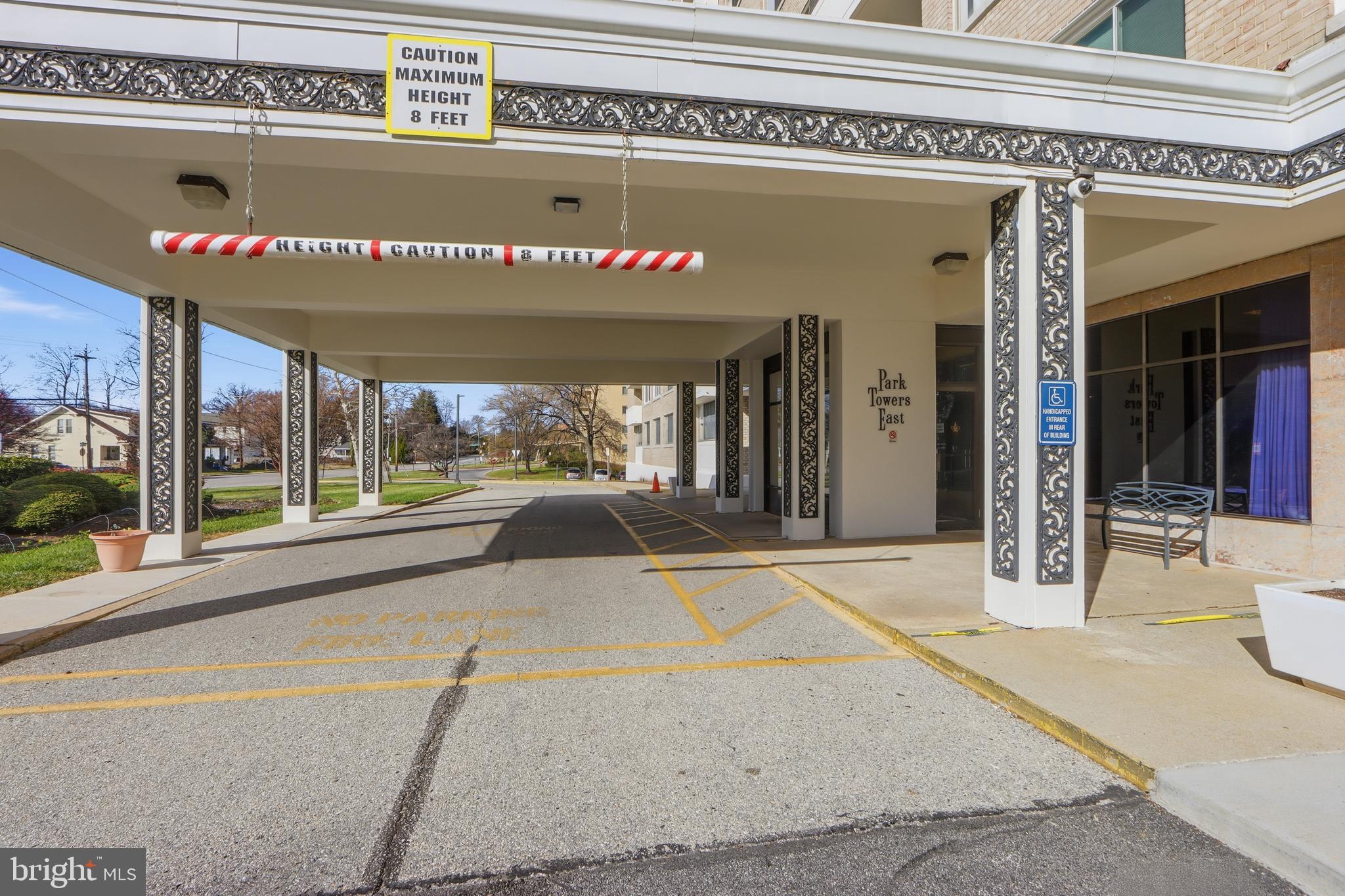 7111 Park Heights Avenue, Unit 104 Baltimore, MD 21215 - Photo 5 of 39 a view of a building entrance