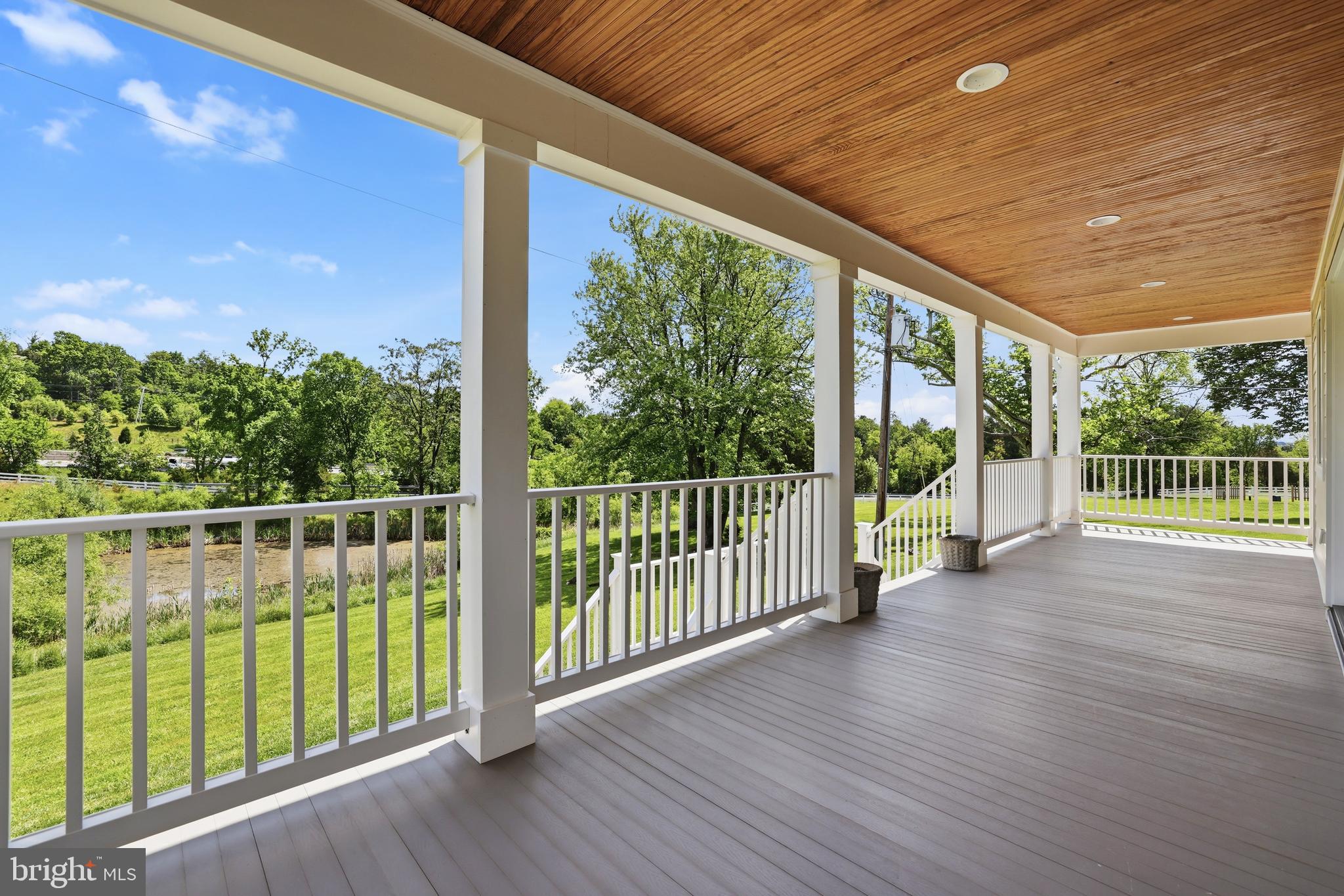 17781 Roxbury Hall Road Leesburg, VA 20175 - Photo 61 of 107 a view of a balcony with outdoor space