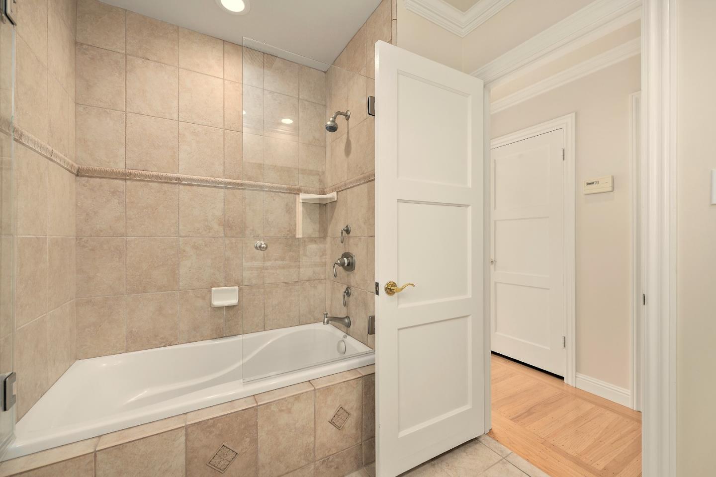 2012 Davis Drive Burlingame, CA 94010 - Photo 18 of 34 a bathroom with a bathtub and a shower
