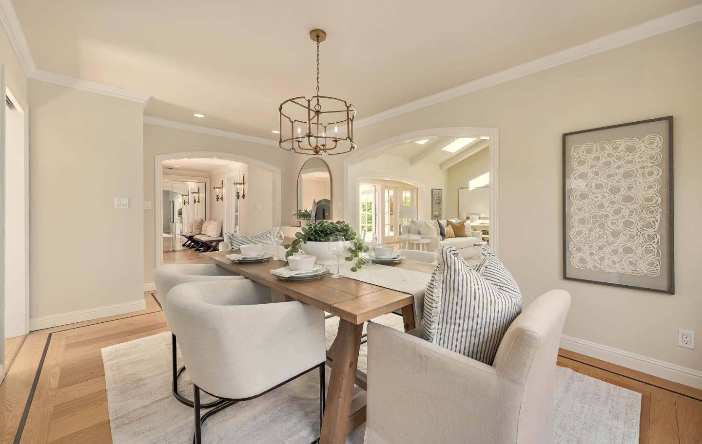 2012 Davis Drive Burlingame, CA 94010 - Photo 10 of 34 a view of a dining room with furniture