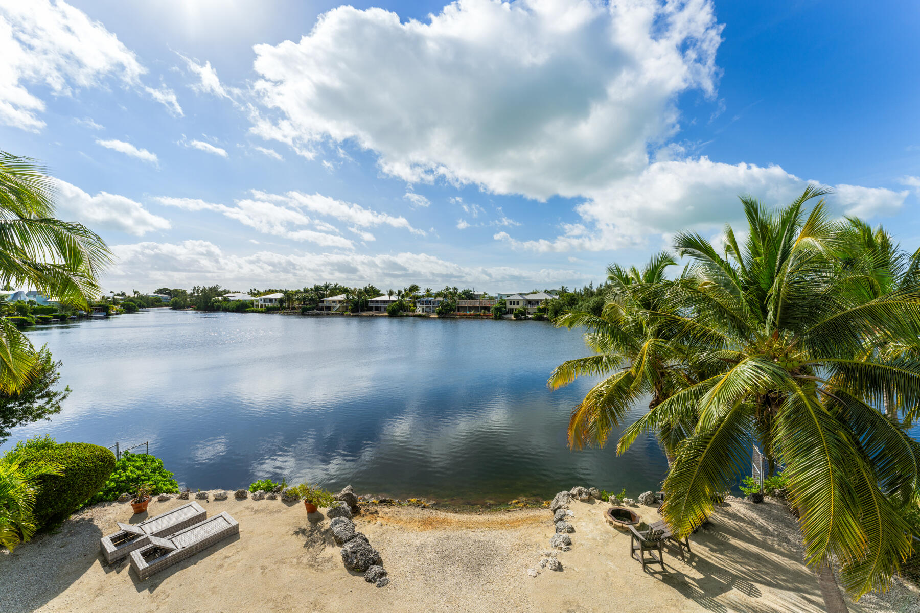 54 Mutiny Place Key Largo, FL 33037 - Photo 4 of 69 View of the North lake with beach