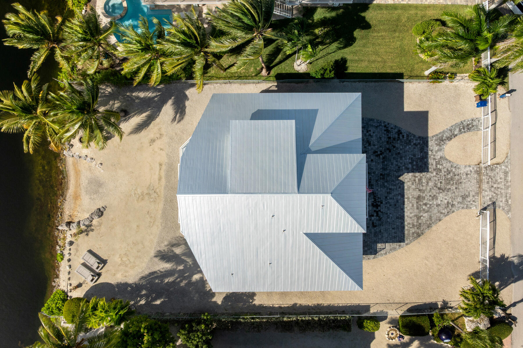 54 Mutiny Place Key Largo, FL 33037 - Photo 64 of 69 Aerial of new roof