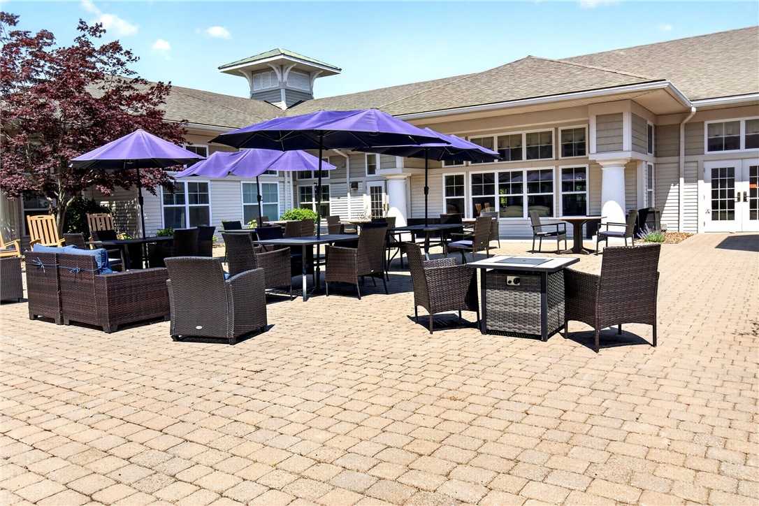 681 High Street Victor, NY 14564 - Photo 44 of 50 Relax on the outdoor patio.