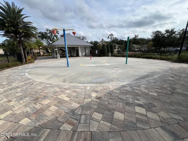 a view of a house with entertaining space