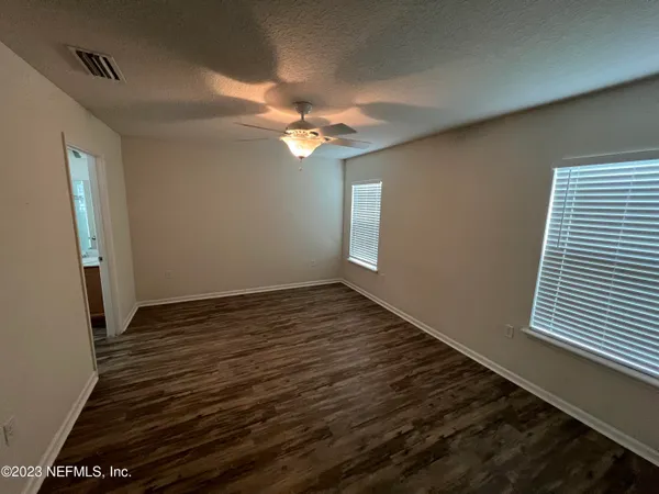 wooden floor in an empty room