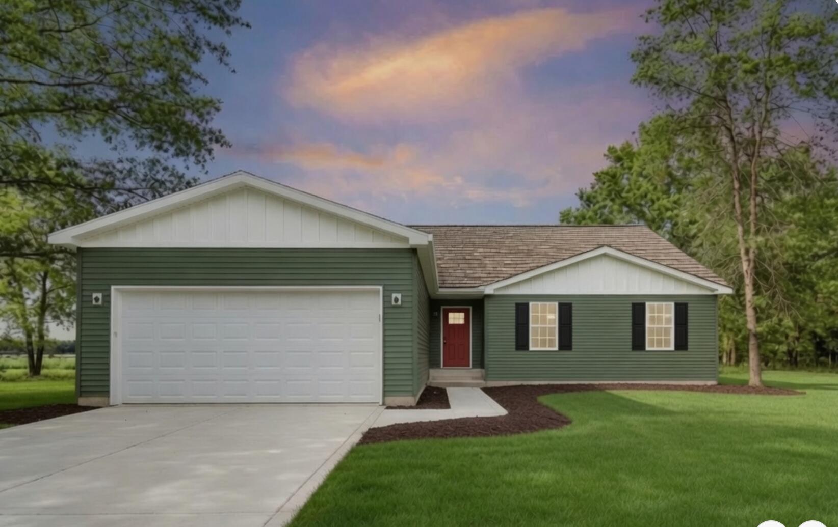 301 Malvern Road Kingsford Heights, IN 46346 - Photo 1 of 14 front view of a house with a yard