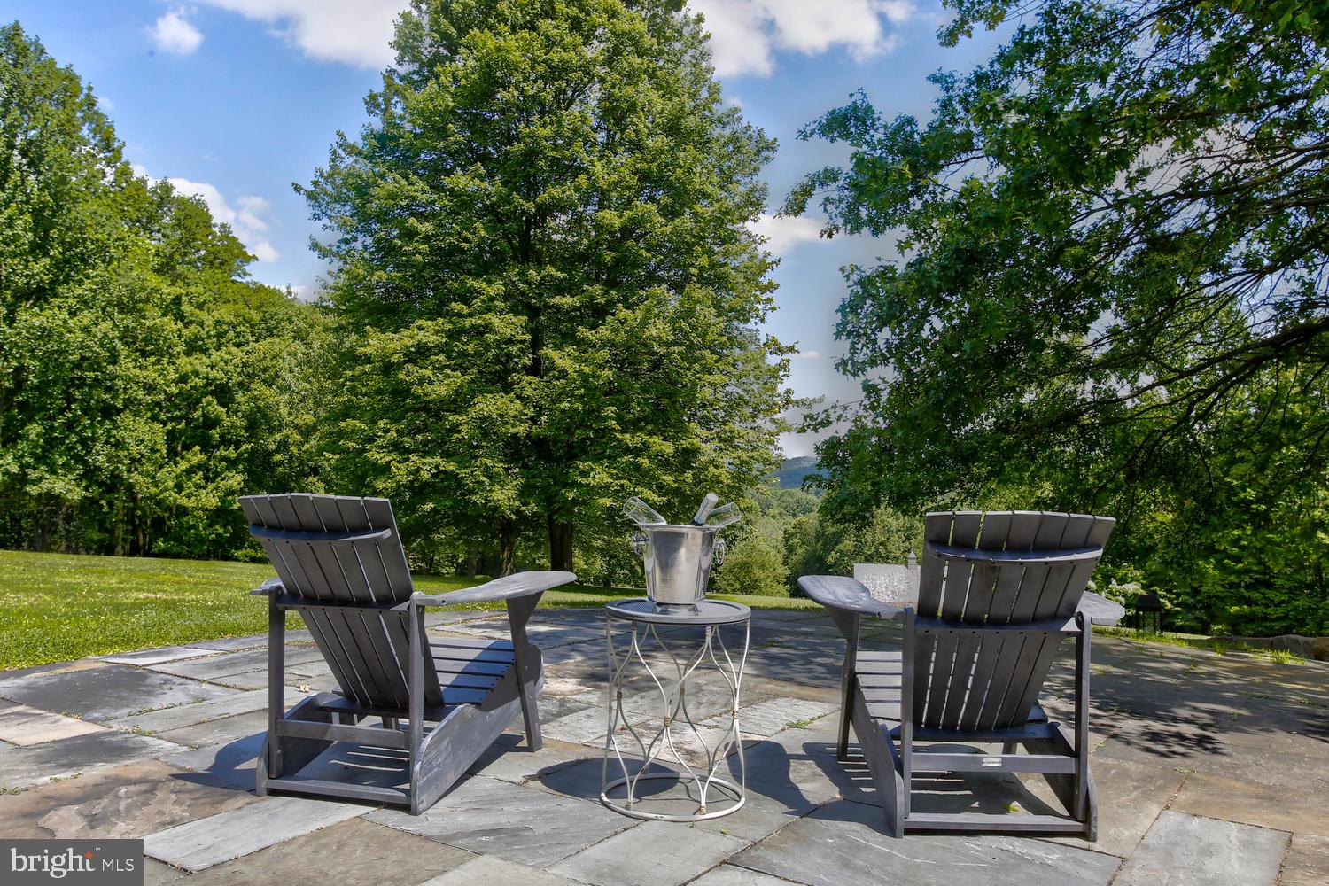 250 Fairview Road Coatesville, PA 19320 - Photo 34 of 50 Stone patio off of Sunroom with extraordinary view