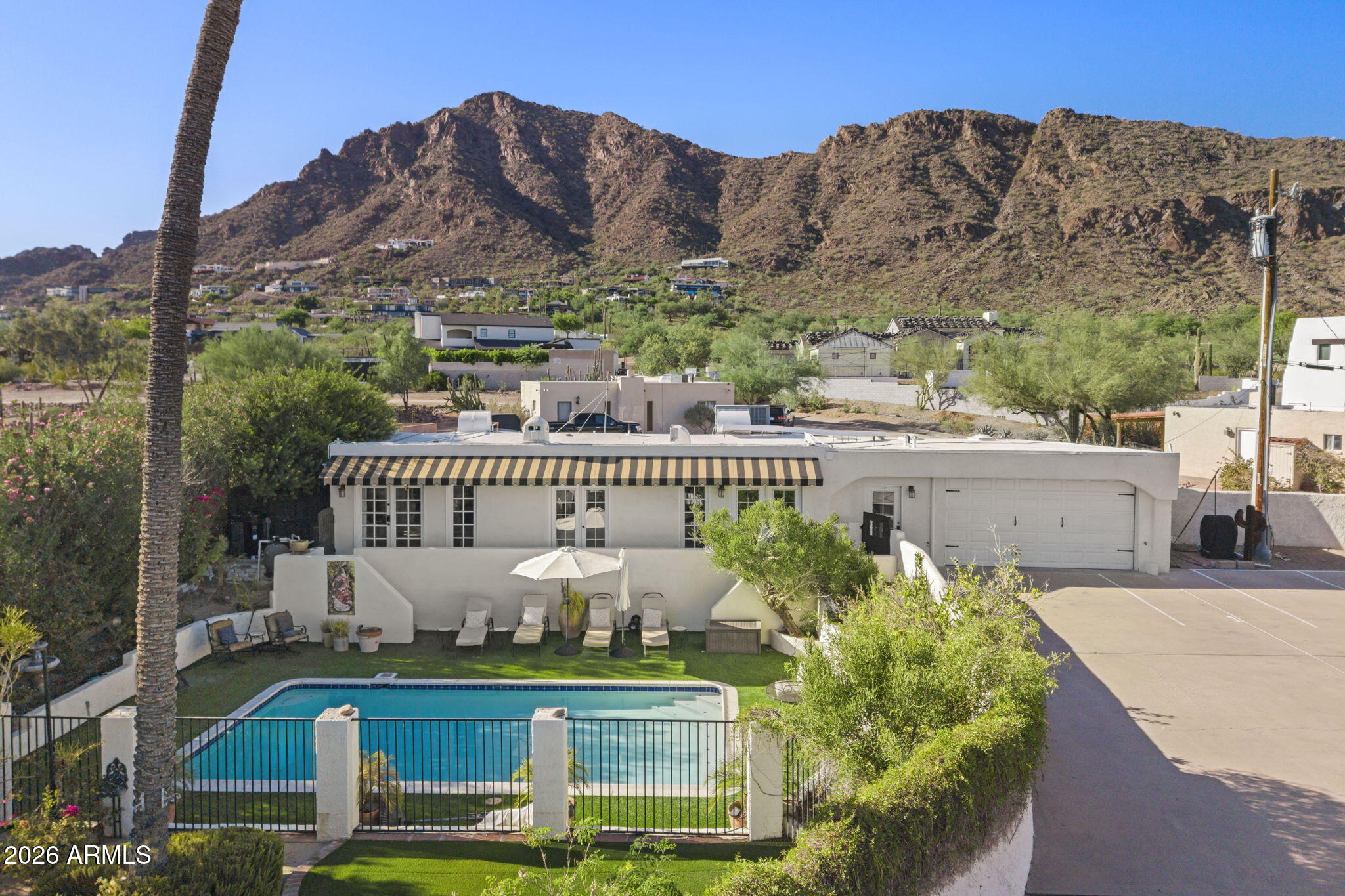 5710 East Camelback Road Phoenix, AZ 85251 - Photo 4 of 47 Backyard-Pool-Casitas-Garage