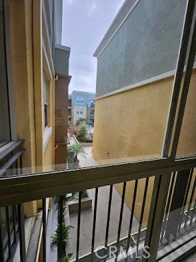 a view of a building with many windows