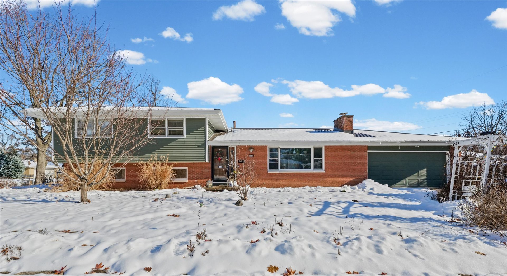 a view of a house with a patio