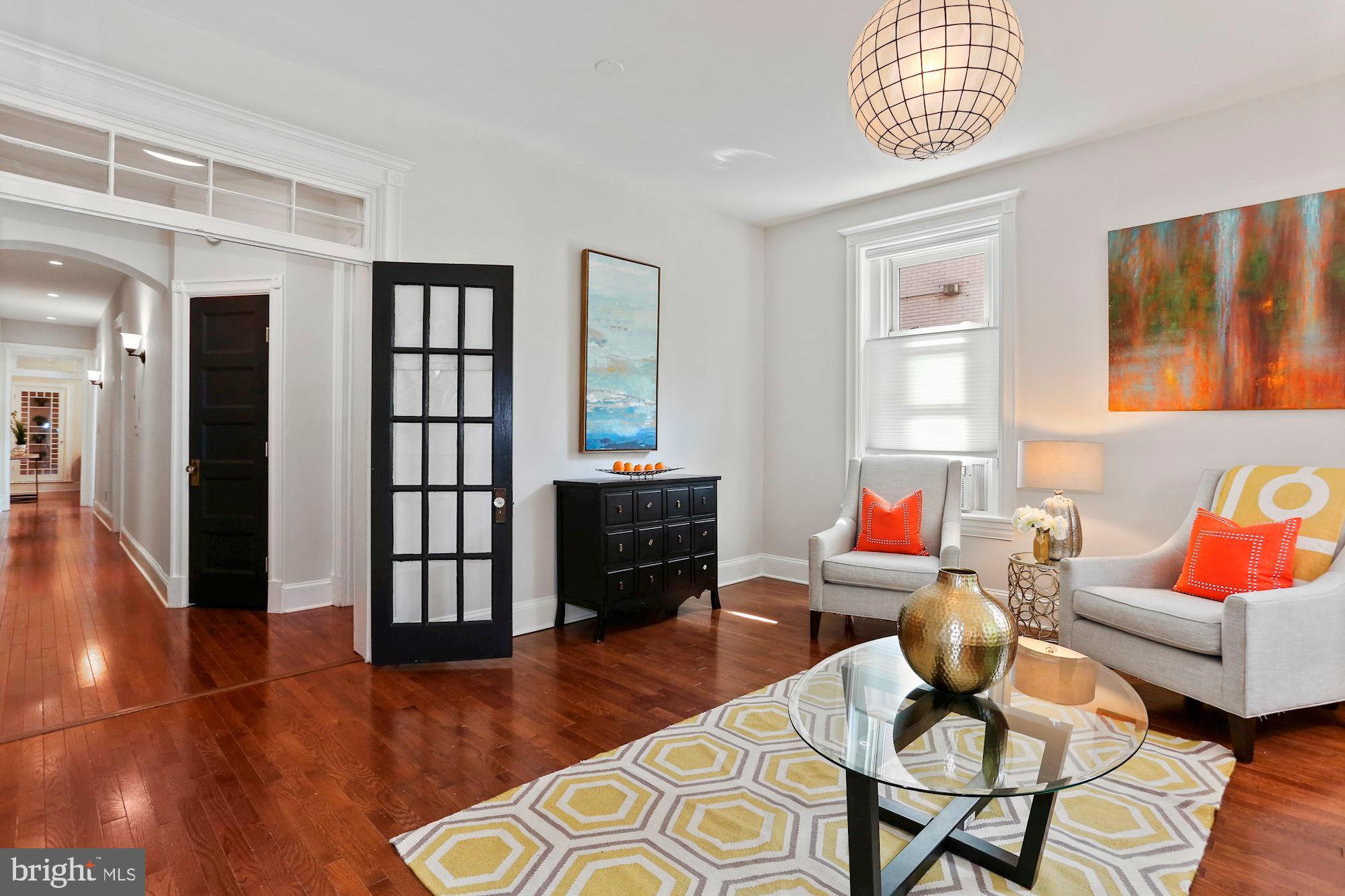 1419 R Street Northwest, Unit 10 Washington, DC 20009 - Photo 6 of 22 Rich hardwood flooring