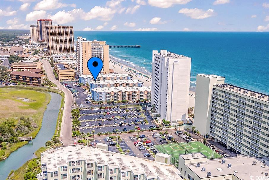 9530 Shore Drive, Unit 2D Myrtle Beach, SC 29572 - Photo 21 of 25 View of urban area featuring a large body of water