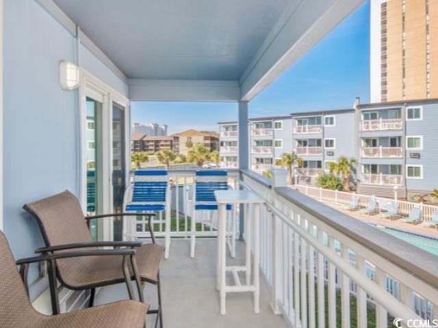 9530 Shore Drive, Unit 2D Myrtle Beach, SC 29572 - Photo 10 of 25 View of balcony
