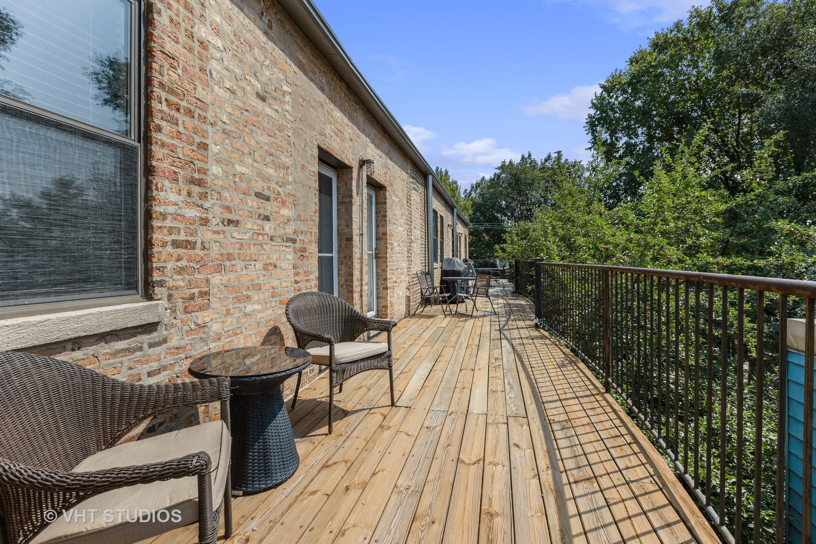 1965 West Cullom Avenue, Unit 3 Chicago, IL 60613 - Photo 17 of 19 a view of deck with patio