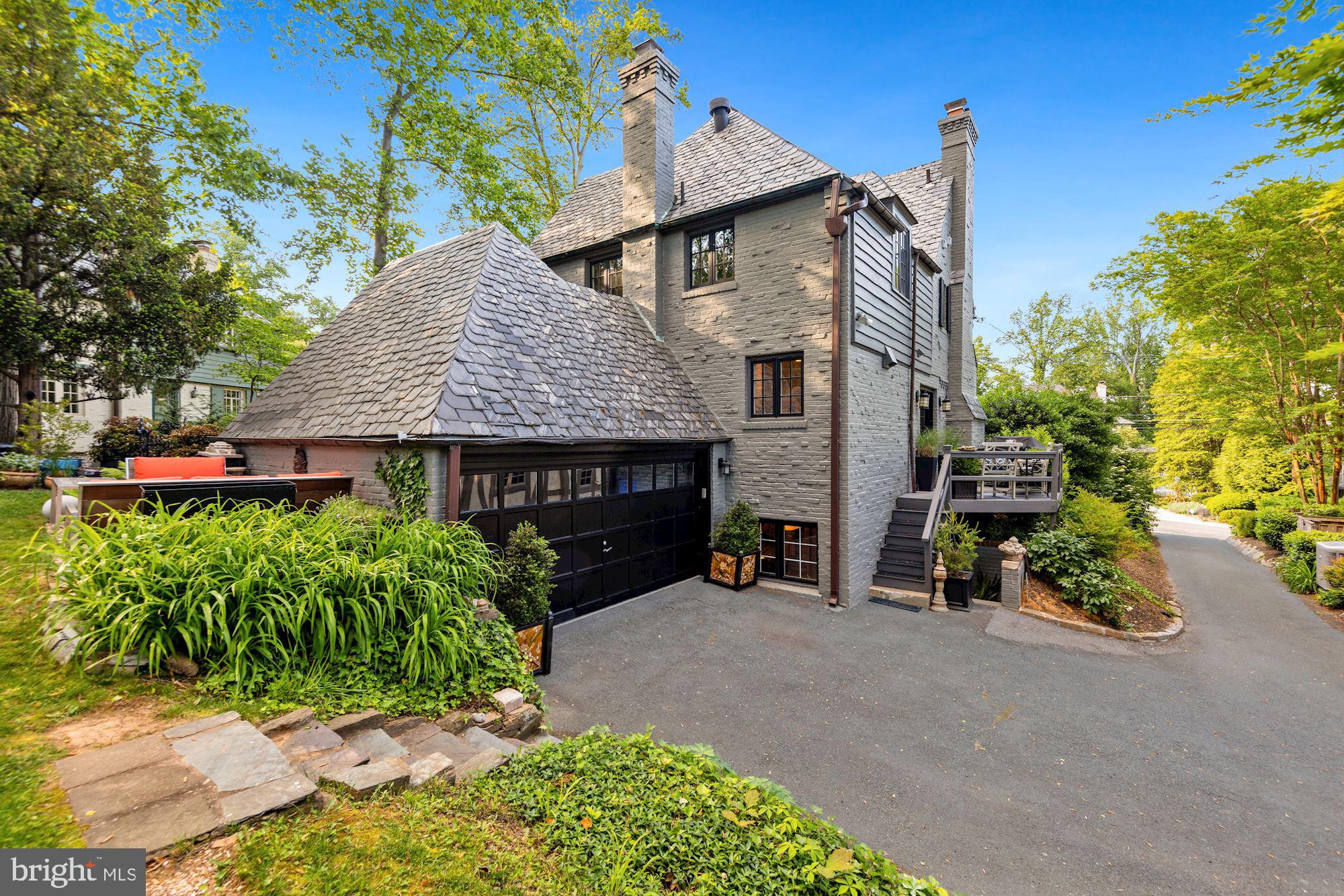 3110 Rolling Road Chevy Chase, MD 20815 - Photo 40 of 46 Garage and Shared Driveway