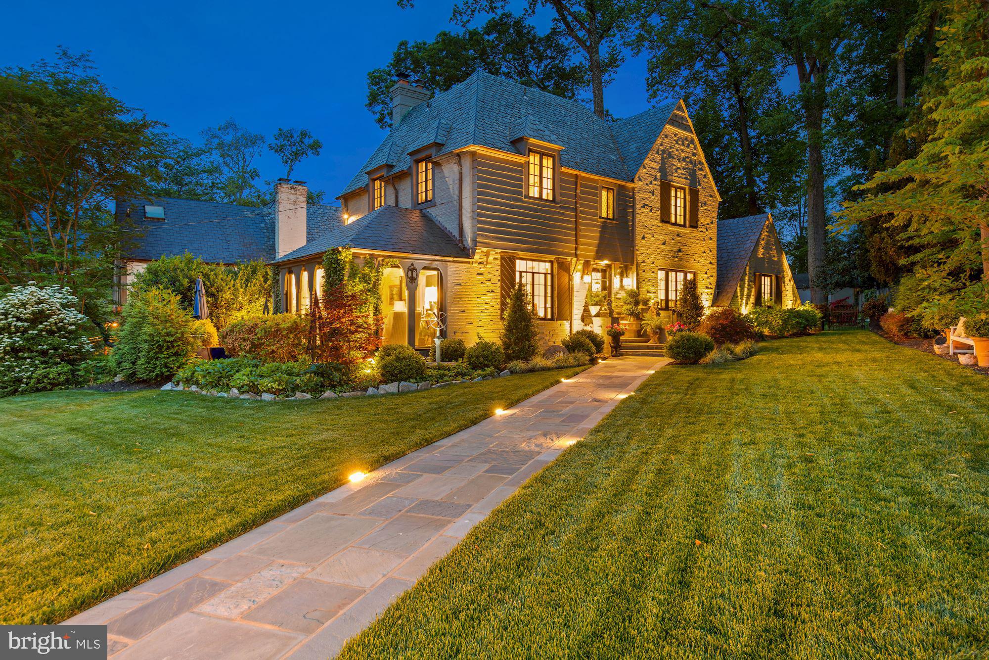3110 Rolling Road Chevy Chase, MD 20815 - Photo 43 of 46 Beautiful Landscape Lighting