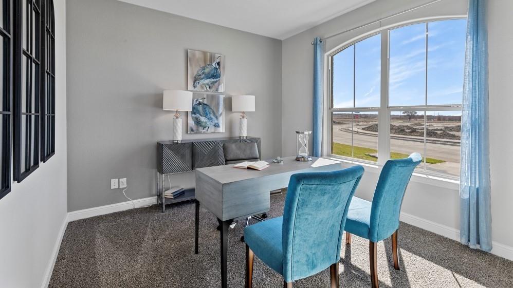 133 Medina Lane Rhome, TX 76078 - Photo 19 of 30 a view of a dining room with furniture and window