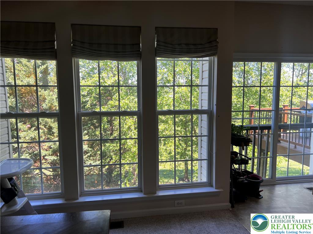 8549 Gateway Road Breinigsville, PA 18031 - Photo 11 of 26 Natural light floods this living area through abundant grid-patterned windows.