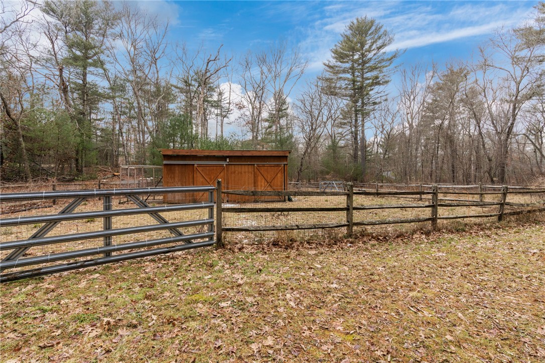 60 Meadowbrook Road Richmond, RI 02898 - Photo 36 of 44 Double stalls/run-in shelter and paddocks