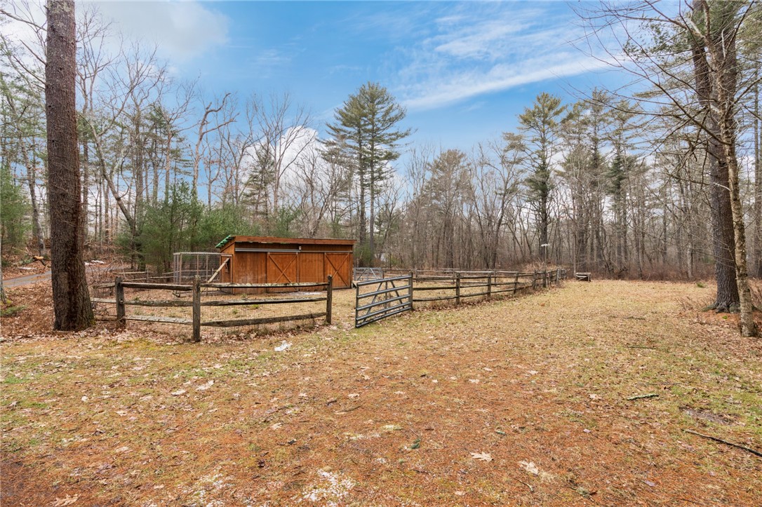 60 Meadowbrook Road Richmond, RI 02898 - Photo 37 of 44 Double stalls/run-in shelter and paddocks