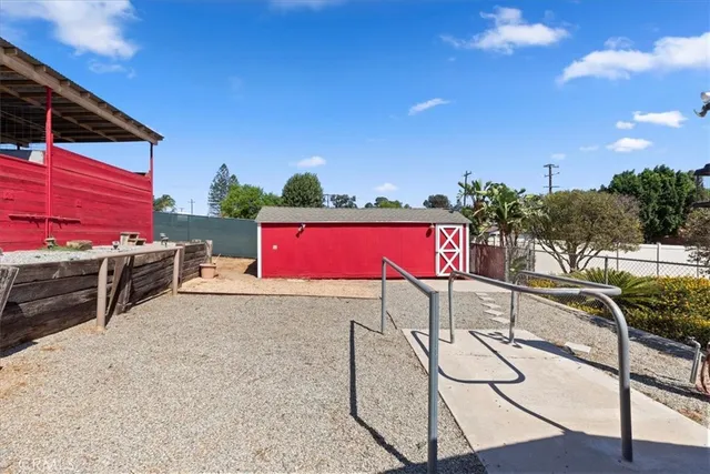 a view of outdoor space with seating