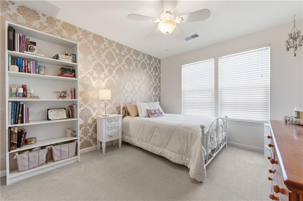 155 Broadstone Drive Mars, PA 16046 - Photo 18 of 30 a bed room with a bed and a book shelf