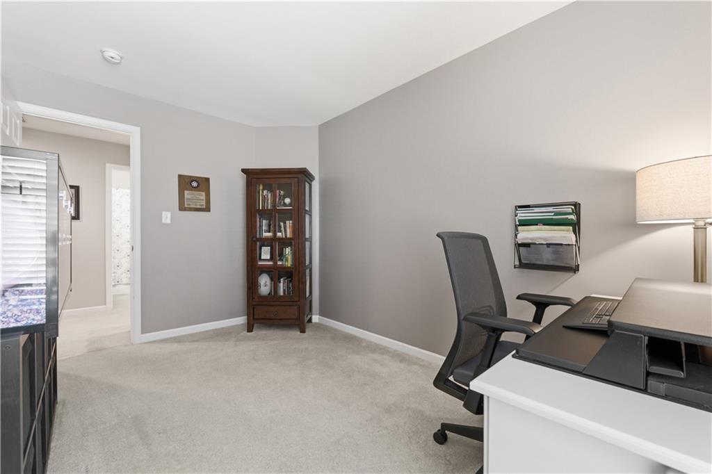155 Broadstone Drive Mars, PA 16046 - Photo 19 of 30 a view of a workspace with furniture and a window