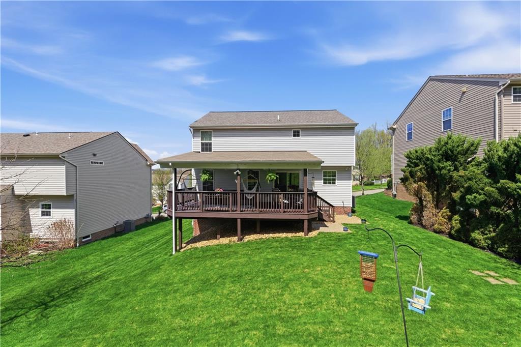 155 Broadstone Drive Mars, PA 16046 - Photo 25 of 30 a view of a house with a yard porch and sitting area