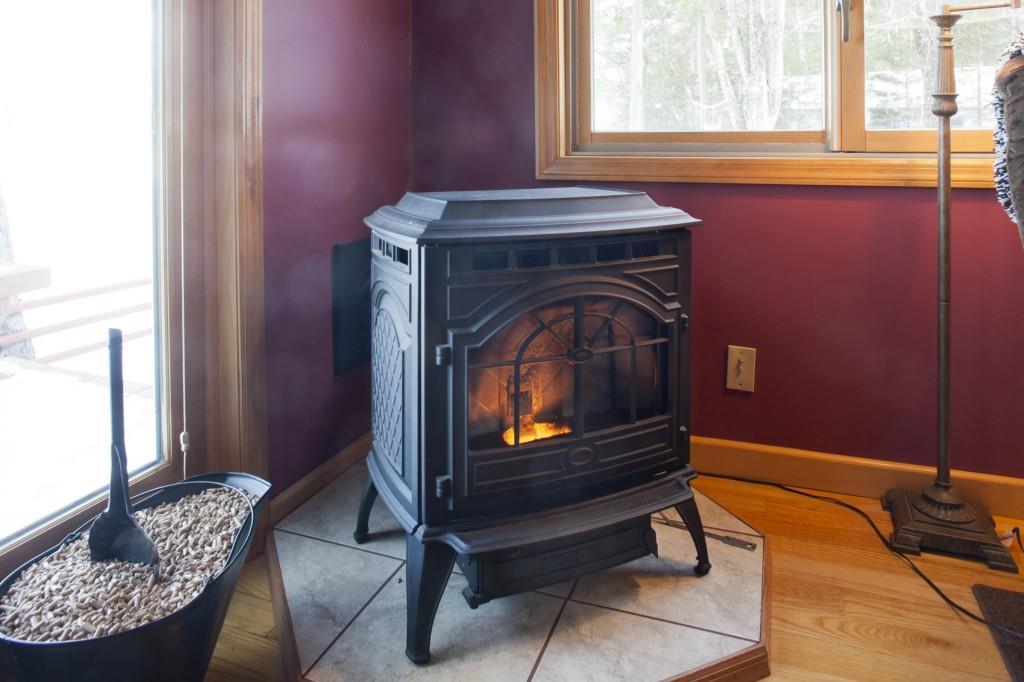 494 Springy Pond Road Ellsworth, ME 04605 - Photo 23 of 34 Pellet stove provides 75% of the...