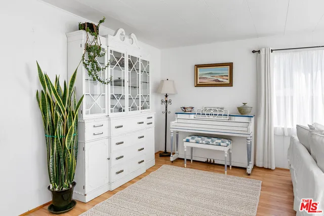 a very nice looking room with a large window